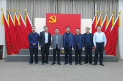 歡迎市城鄉(xiāng)建設(shè)局、市直機(jī)關(guān)事務(wù)管理局領(lǐng)導(dǎo)一行蒞臨新蒲建設(shè)集團(tuán)參觀指導(dǎo)